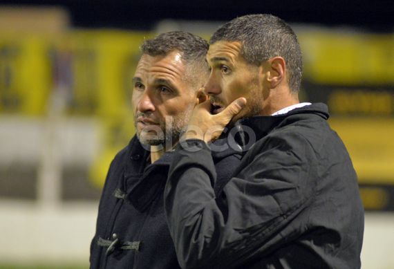 Así vivió su primer partido la nueva dupla técnica de Santamarina