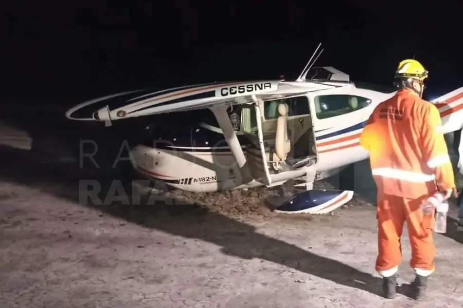 Aterrizaje forzoso: una avioneta tuvo que descender en zona rural de Morteros