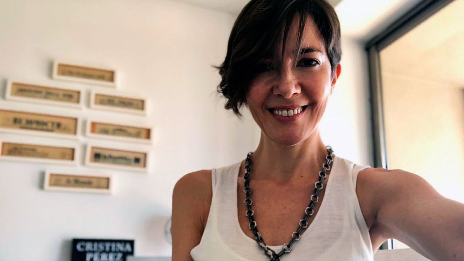 Cristina Pérez presentó a su novio