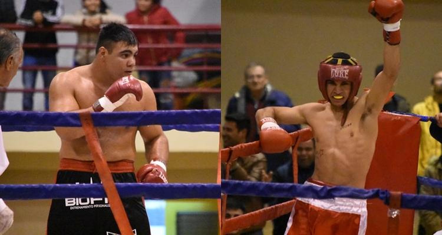 Kevin Espíndola y Laureano Ubiedo noquearon en Santa Lucía