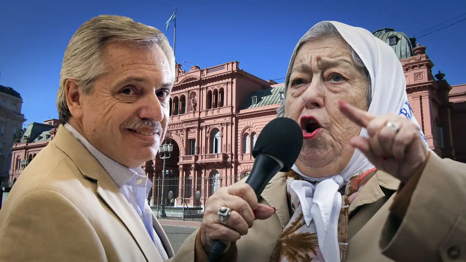 Hebe de Bonafini le pidió a Alberto que no vaya más a “esos canales de mierda” a mentirle a la gente