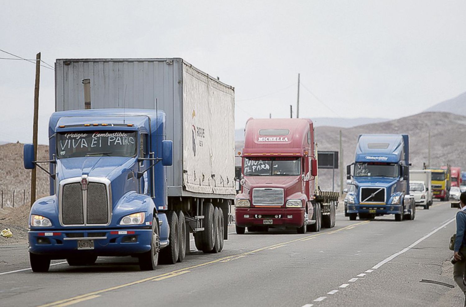 Transportistas realizarán un paro el lunes con cortes en toda la provincia