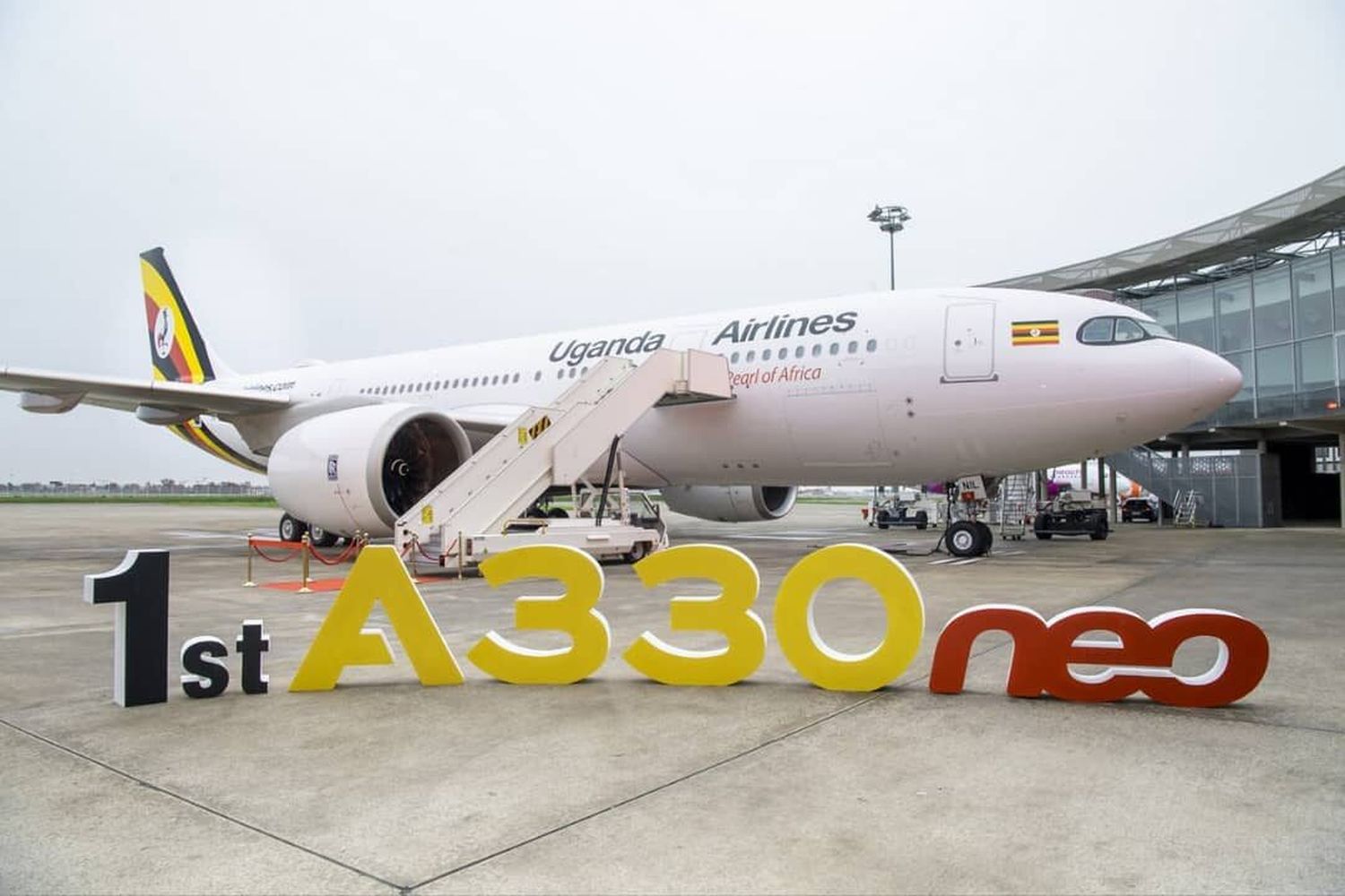 Uganda Airlines recibió su primer Airbus A330neo