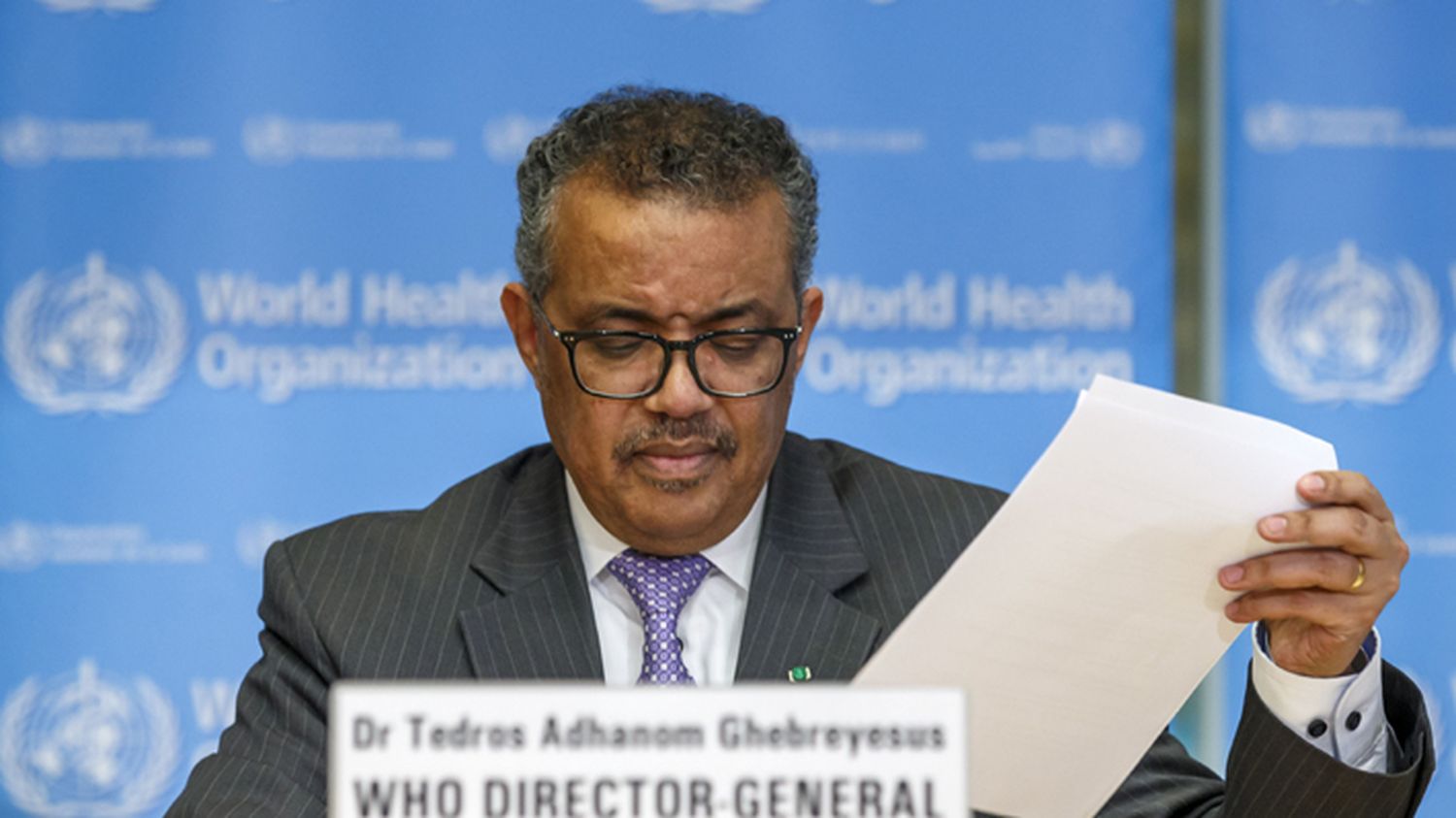 Tedros Adhanom Ghebreyesus.