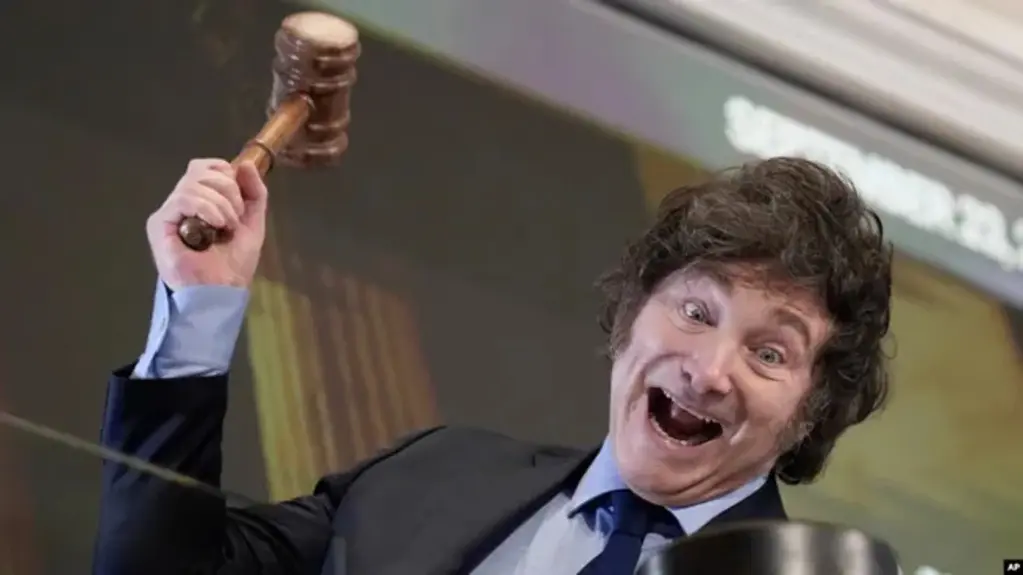 El presidente Milei, sin límites