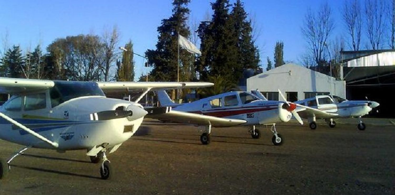 Por obras en el Aeropuerto, el Aero Club San Rafael se muda a una pista vecina