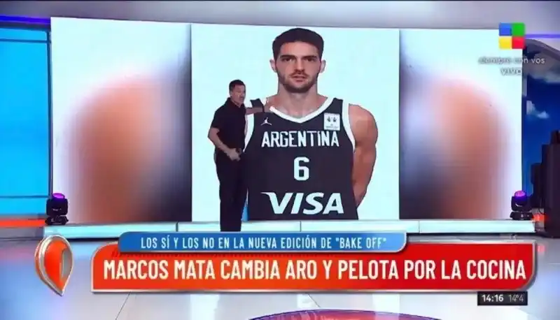 Marcos Mata sería uno de los convocados para "Bake Off". (Foto: Captura América TV).