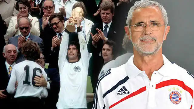 Murió Gerd Müller, leyenda del fútbol y uno de los máximos goleadores en los mundiales