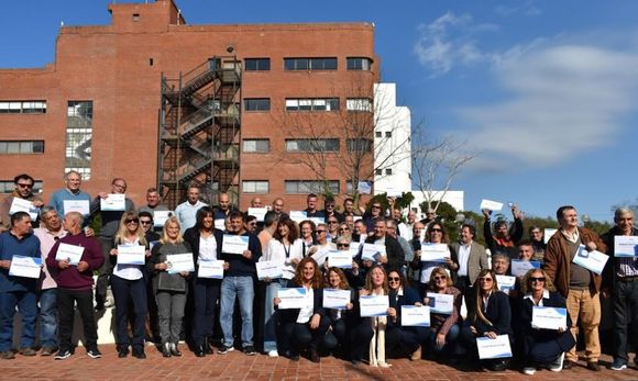 En el Día del Trabajador Sanitarista, OSSE homenajeó a jubilados y trabajadores con trayectoria