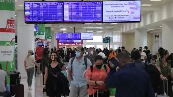 Crisis por entrada en vigencia de visa para ingresar a México: más de 300 venezolanos varados en Cancún