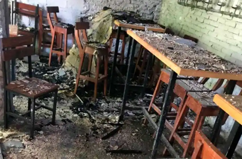 El lado B del incendio en "Los viejos Toldos"