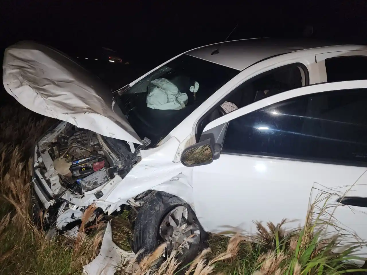 Accidente Vial en la Ruta que Une Victoria y Rosario