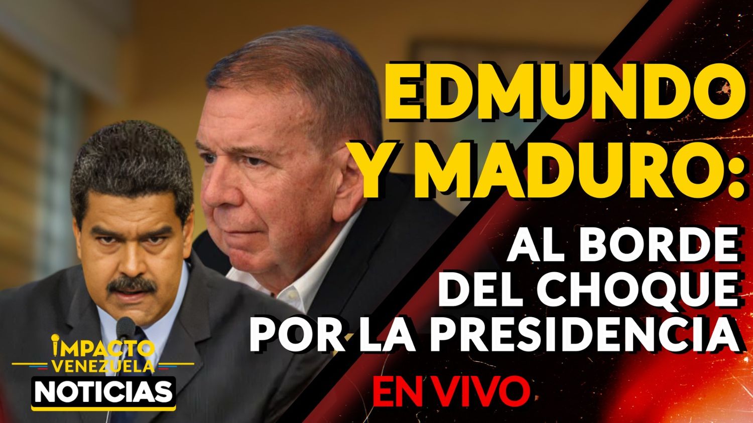 EDMUNDO Y MADURO: al borde del choque por la presidencia- VIDEO