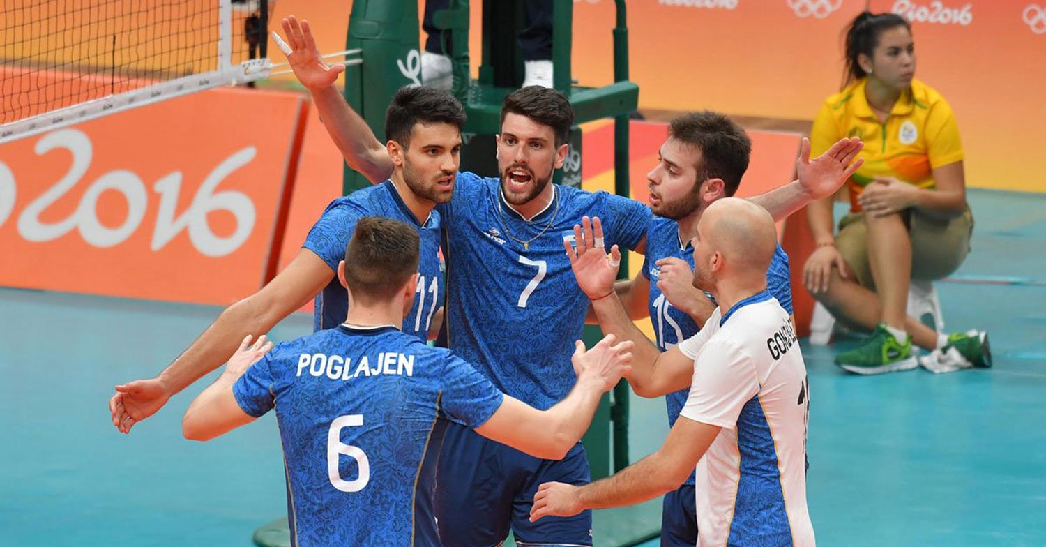 La selección de vóleibol venció a Rusia
