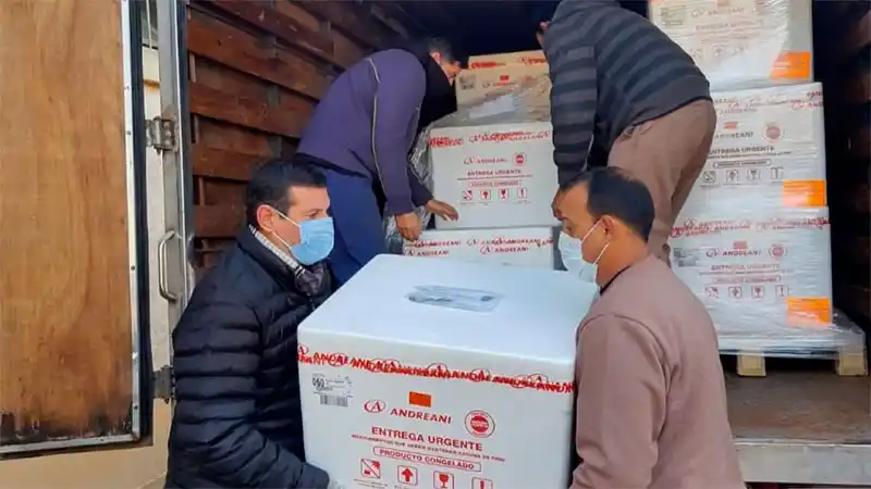 Entre Ríos recibió 21.000 nuevas dosis de vacunas contra el Coronavirus