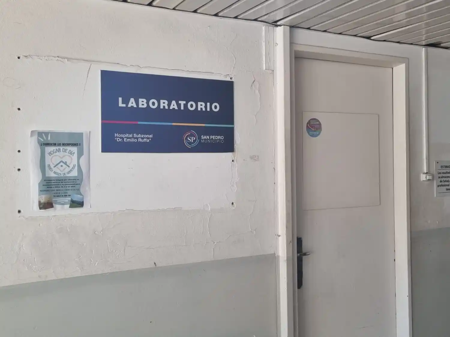 Los testeos se llevaron a cabo en el Laboratorio del Hospital Ruffa. Foto: La Opinión.