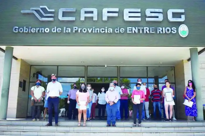 El Microbanco de CAFESG  benefició a emprendedores  del departamento Concordia