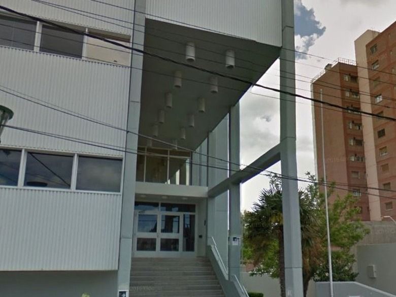 La audiencia se realizó en la Oficina Judicial Trelew.