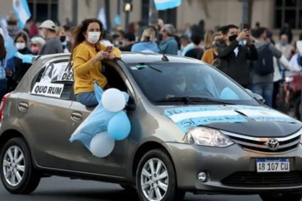 Para la Justicia protestar durante la cuarentena no es delito si se respetan los protocolos