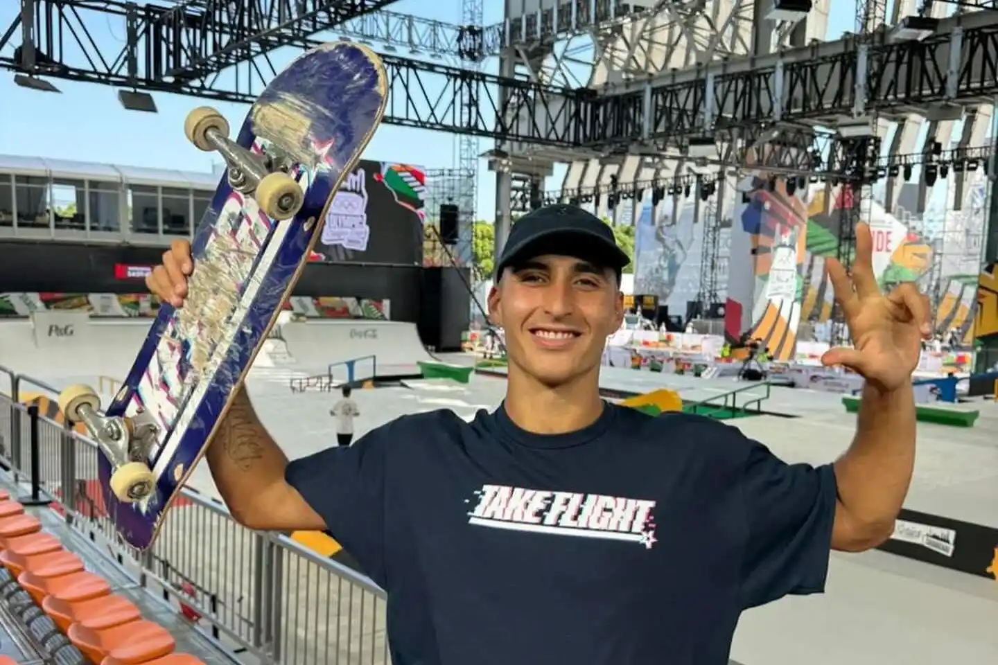 Dell Olio con un pie en París 2024