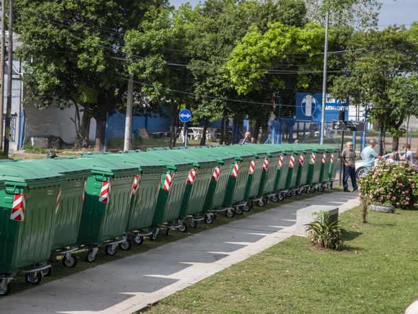 El municipio colocará más de 100 contenedores en la zona norte.