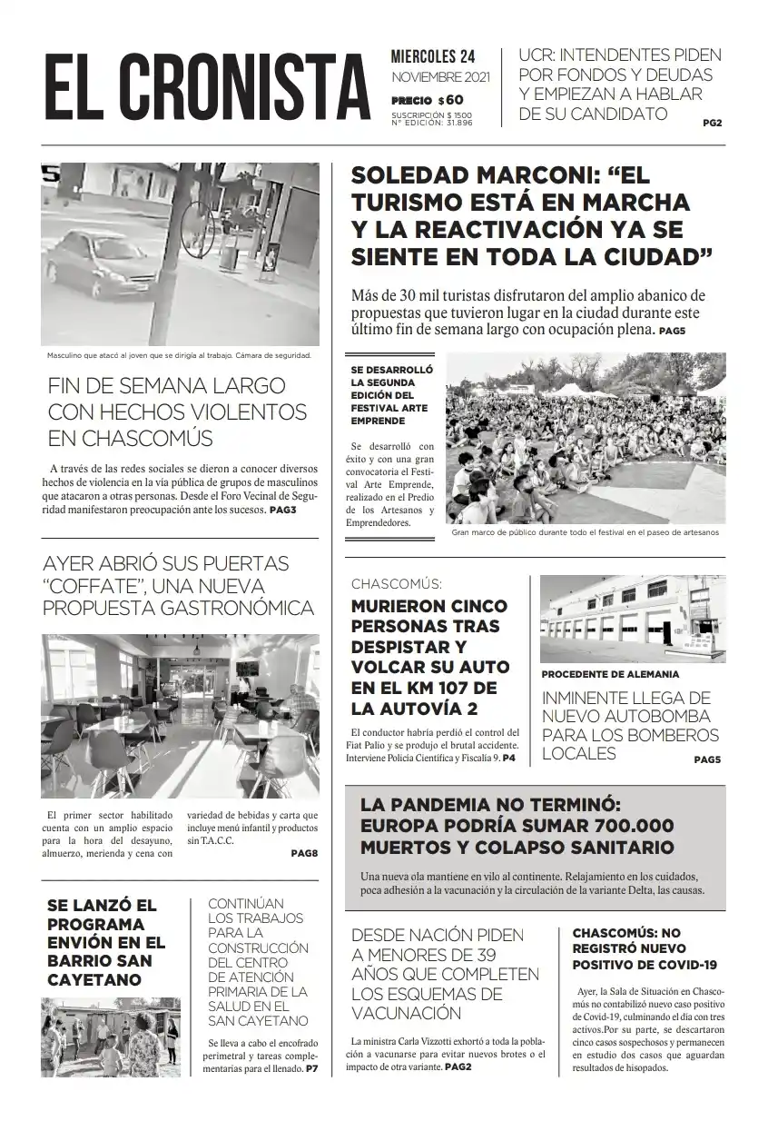 Tapa 24 noviembre 2021