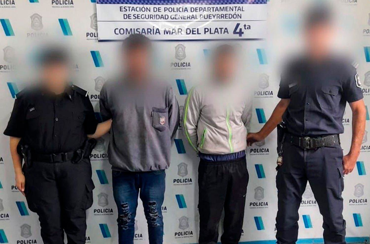 Malvivientes con numerosos antecedentes fueron detenidos robando cables en zona ferroautomotora