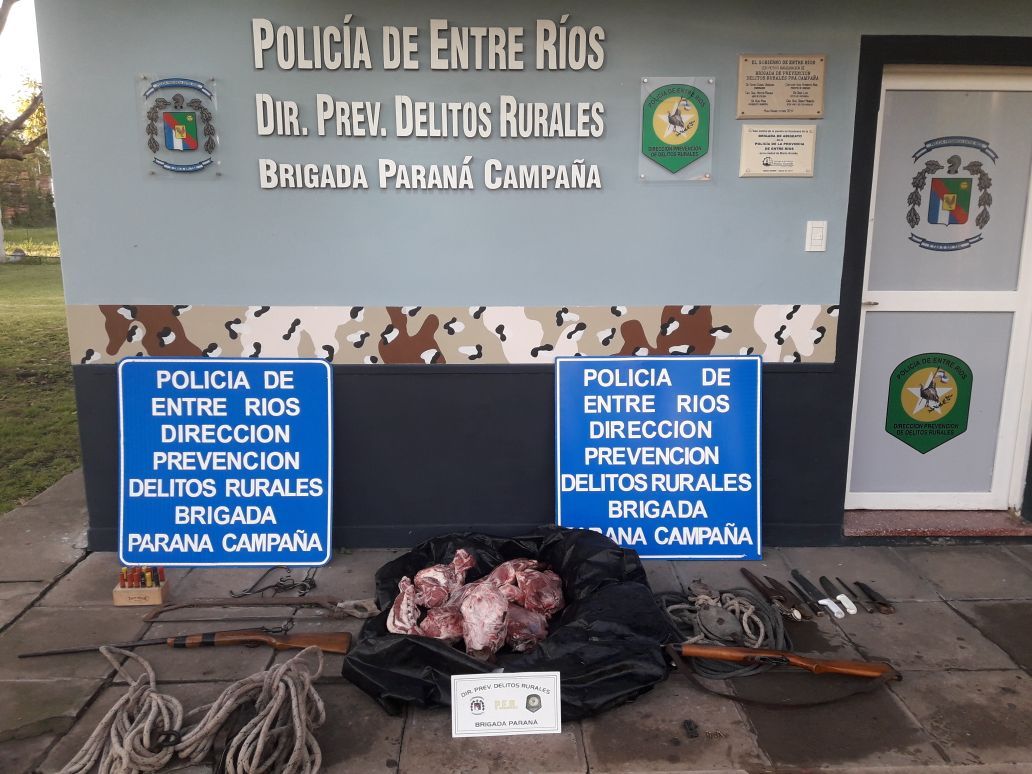 Allanamientos por abigeato