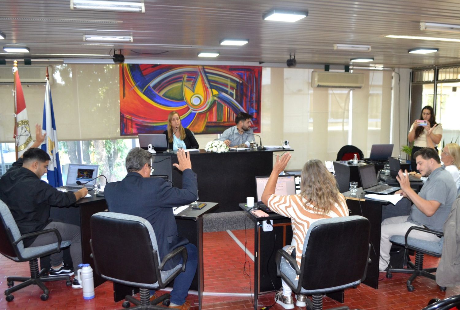 Más de 20 temas formaron parte de la primera sesión del años del Concejo Municipal.