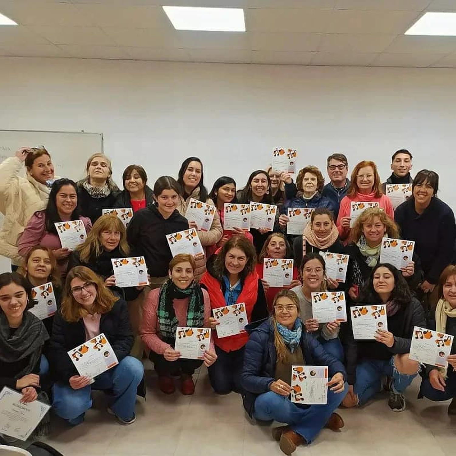 Valentina Tavip dictó un taller en la EMMIM