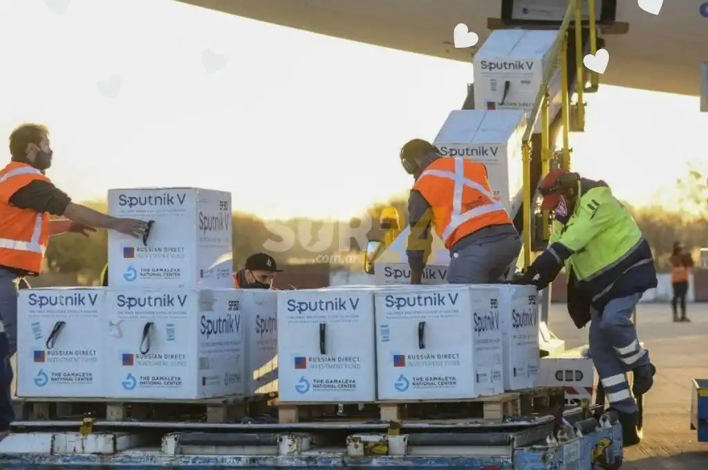 Llegan 400 mil dosis del componente 2 de la Suptnik entre jueves y viernes