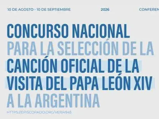 Visita de León XIV: convocan a un concurso para elegir la canción oficial