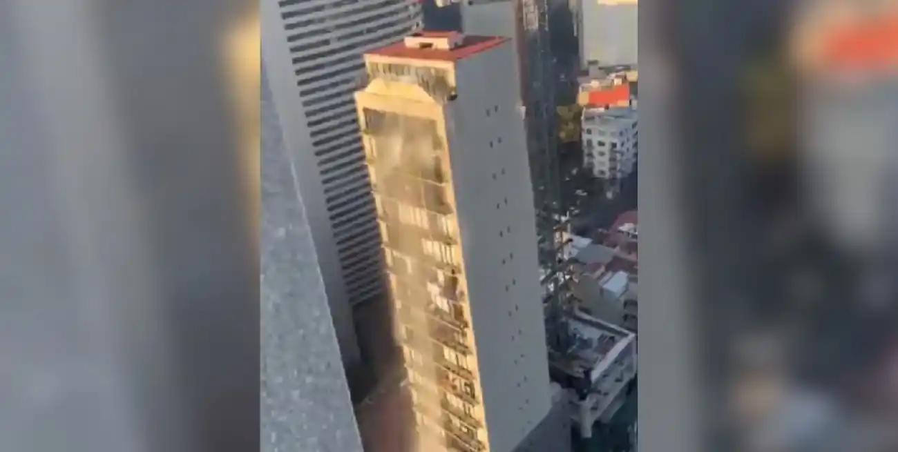 Videos: así se vivió el sismo de magnitud 6,2 en México.