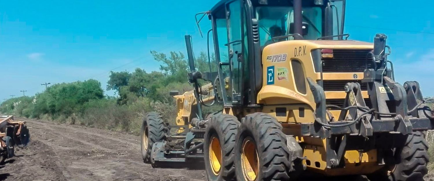 Destacan los trabajos de conservación vial en el departamento Gualeguaychú