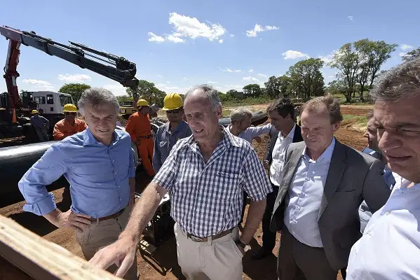 Macri visitó Entre Ríos y recorrió obras por 600 millones de pesos 