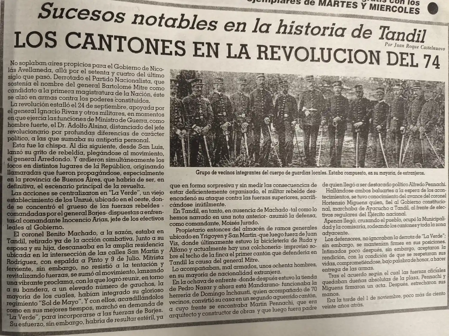 Los cantones en la revolución de 1874