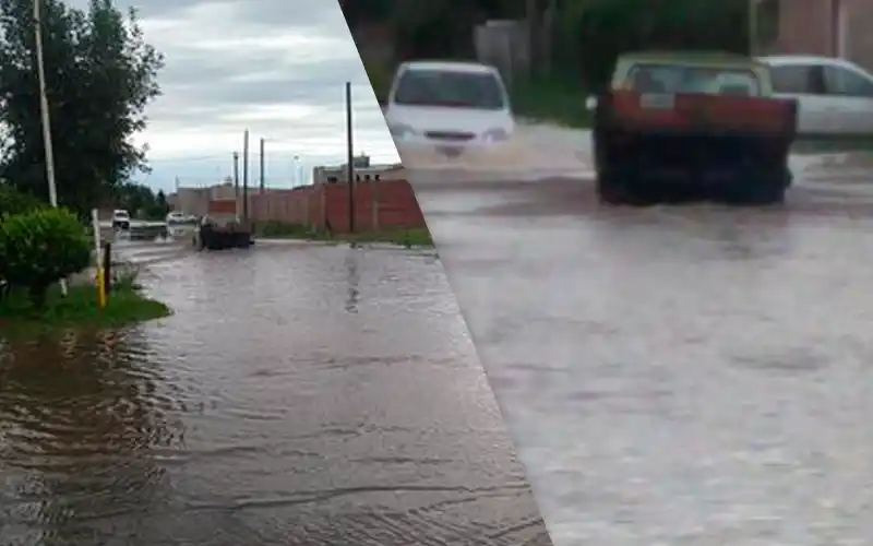 Reclamo: “Los Aromos, cada vez que llueve”