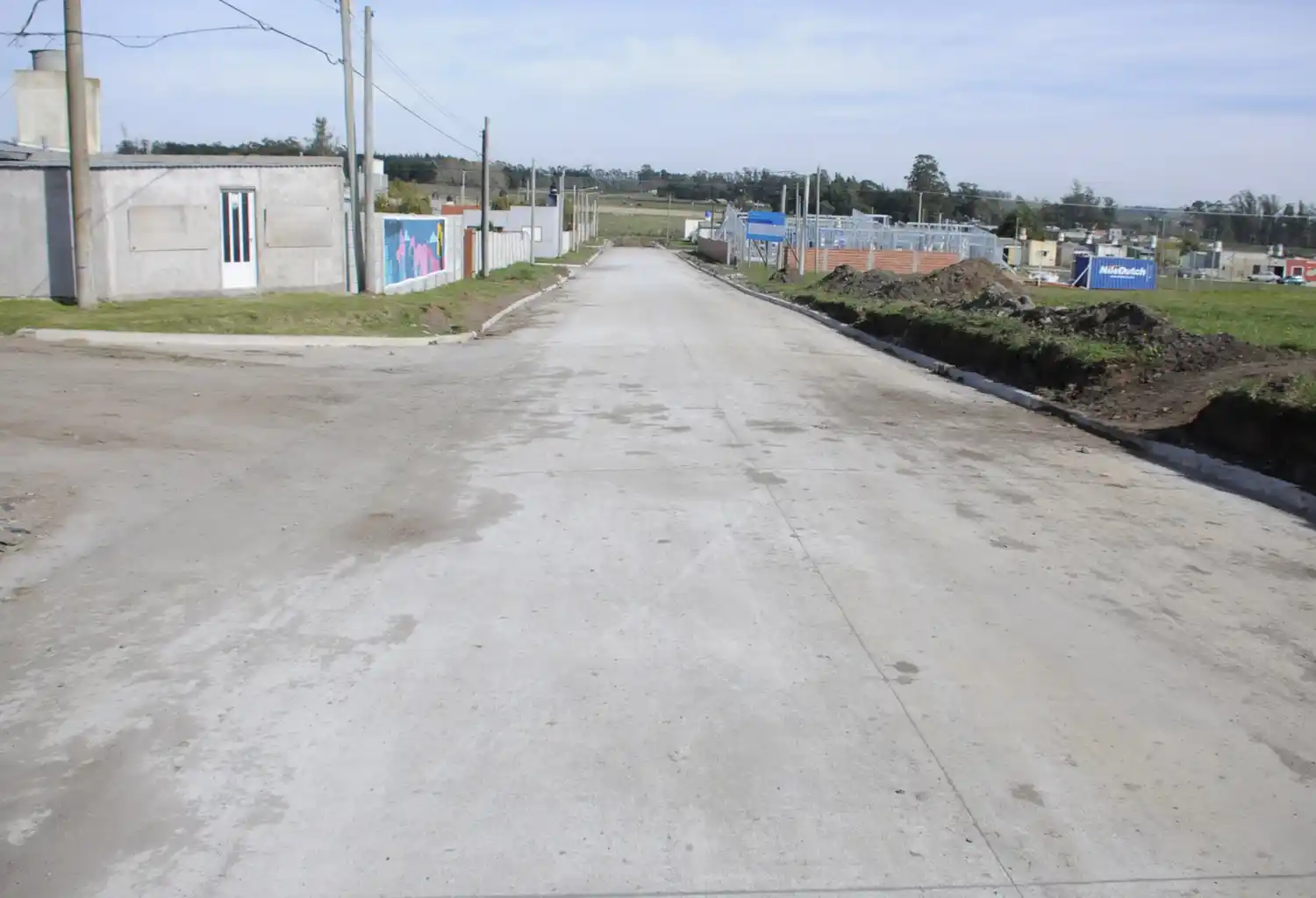 Avanza la urbanización del barrio Movediza