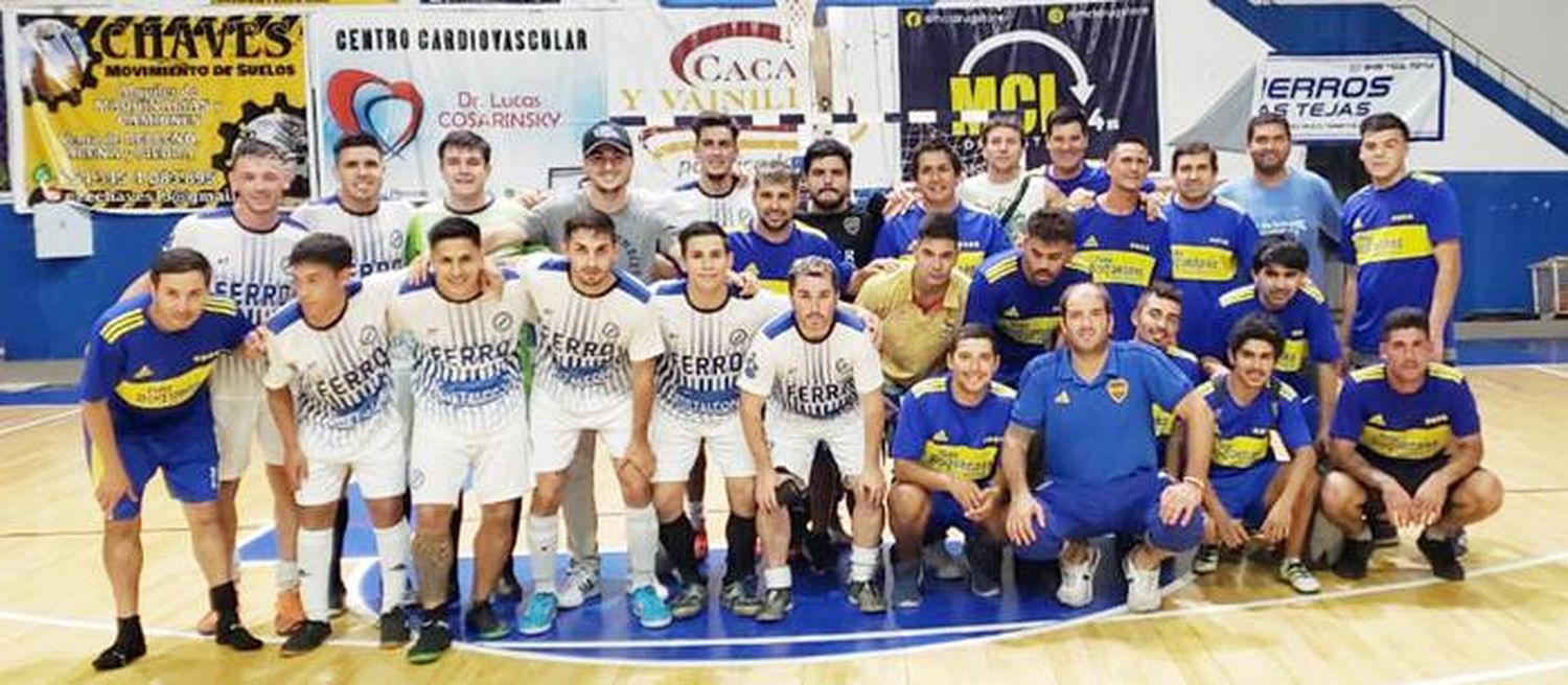 Futsal: la Peña de Boca suma la disciplina