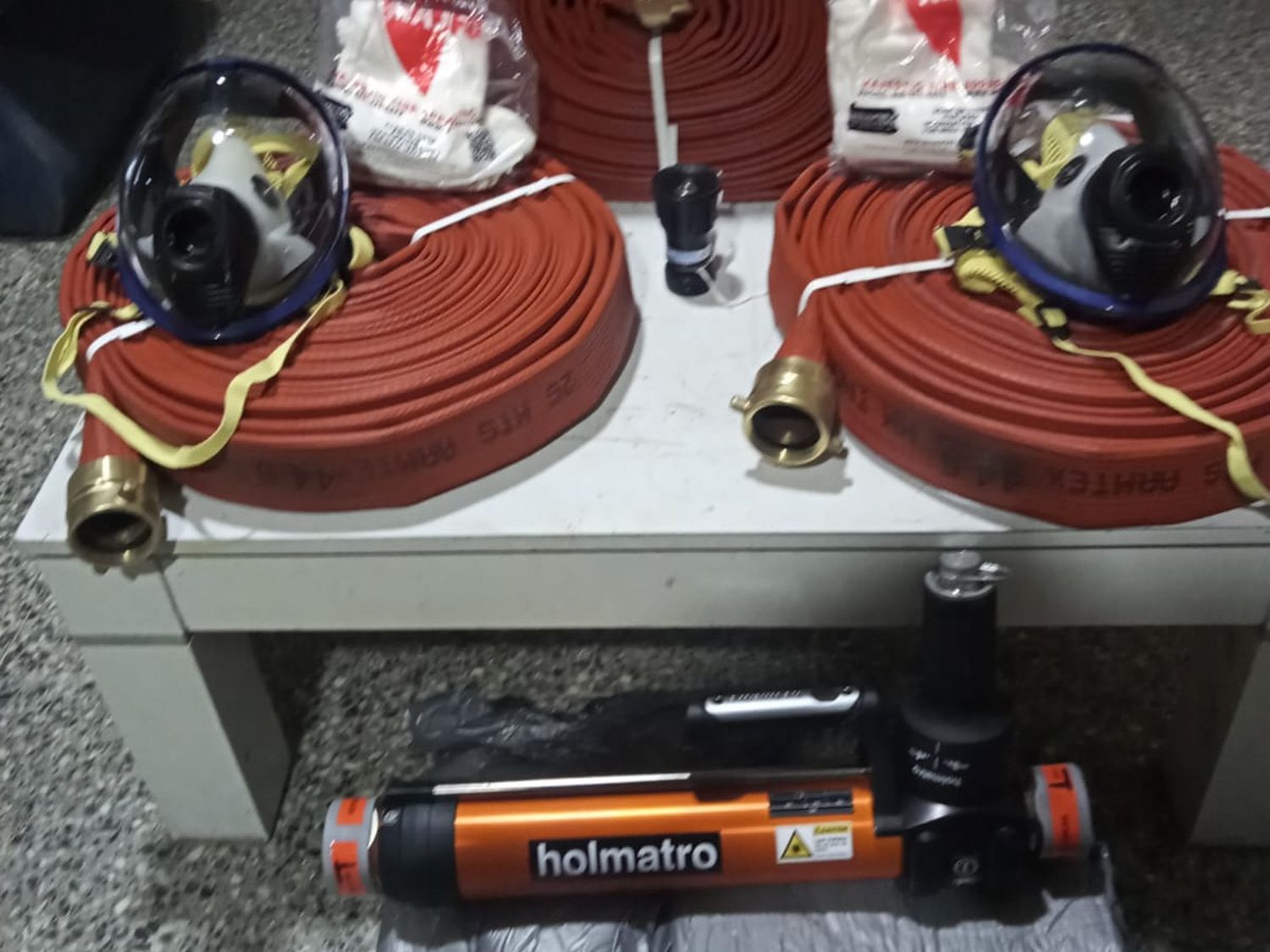 Bomberos adquirió nuevos equipamientos