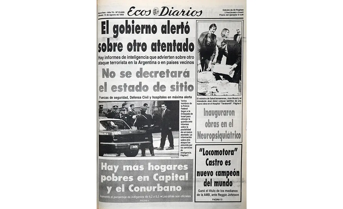 Sábado 13 de agosto 1994