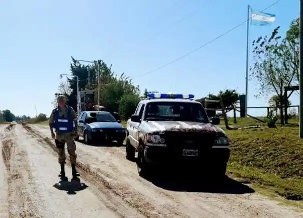 Personal de la Brigada de Prevención Delitos Rurales Gualeguaychú 