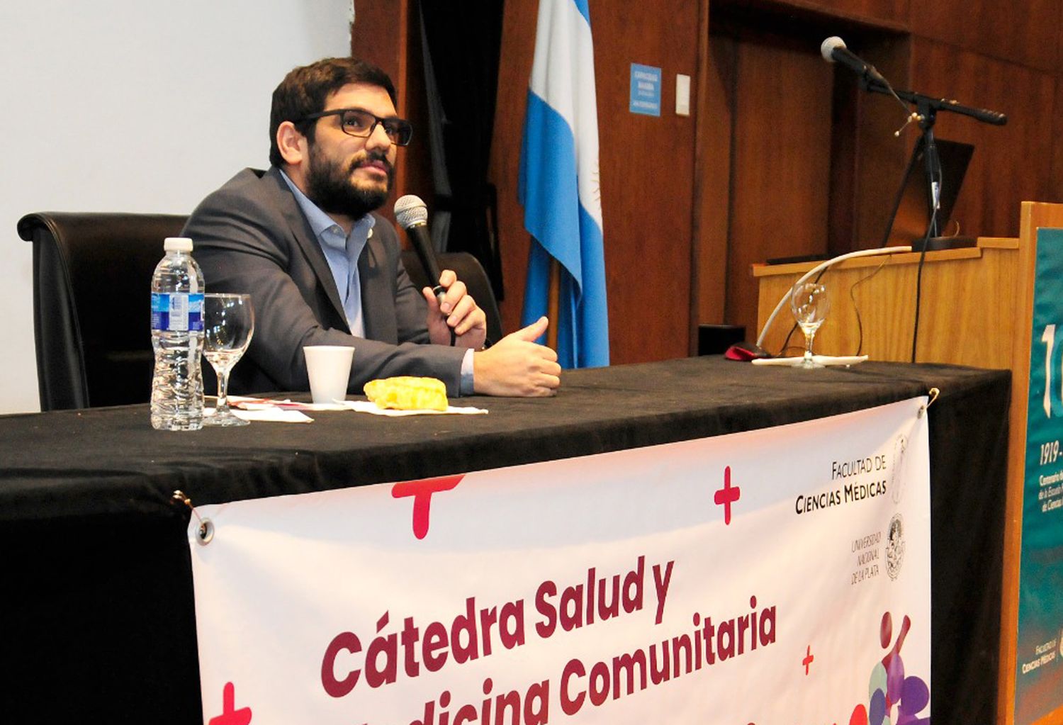 El presidente del Instituto de Obra Médico Asistencial (IOMA), Homero Giles.