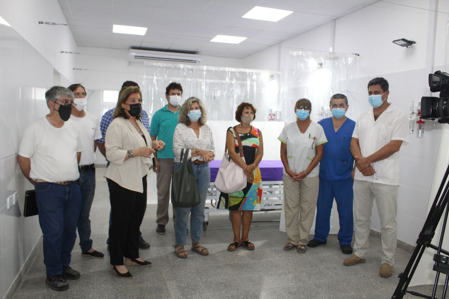 Hospital San Antonio: inauguraron obras de refacción en la guardia