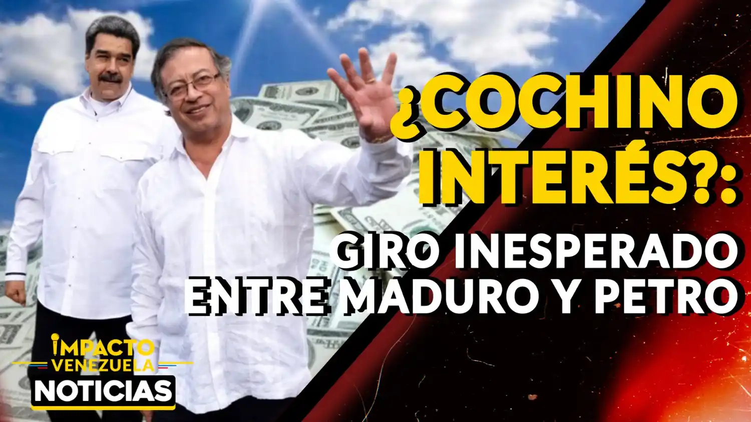 ¿COCHINO INTERÉS? Giro inesperado entre Maduro y Petro-VIDEO