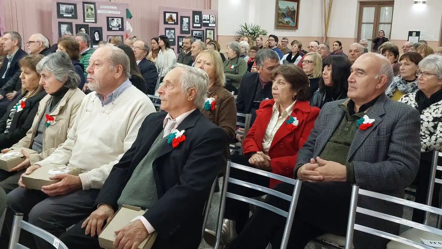 Lágrimas, emoción y aplausos en los 150 años de la Sociedad Italiana