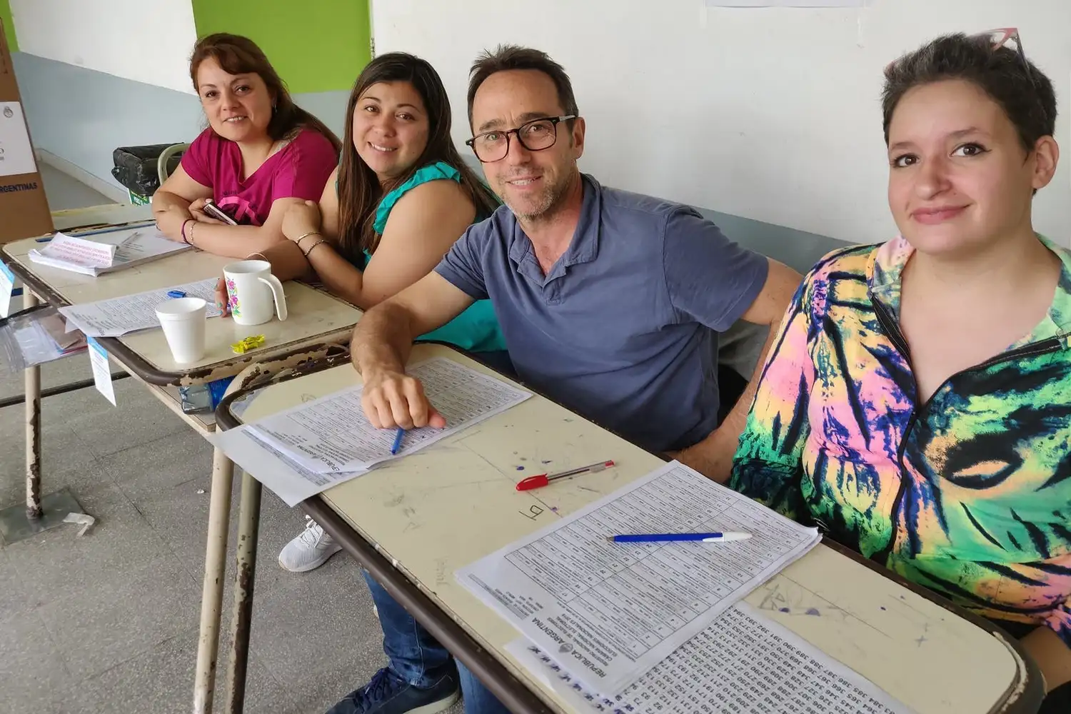 Elecciones 2019: Marcos Galperín, fundador de MercadoLibre, fue fiscal de mesa