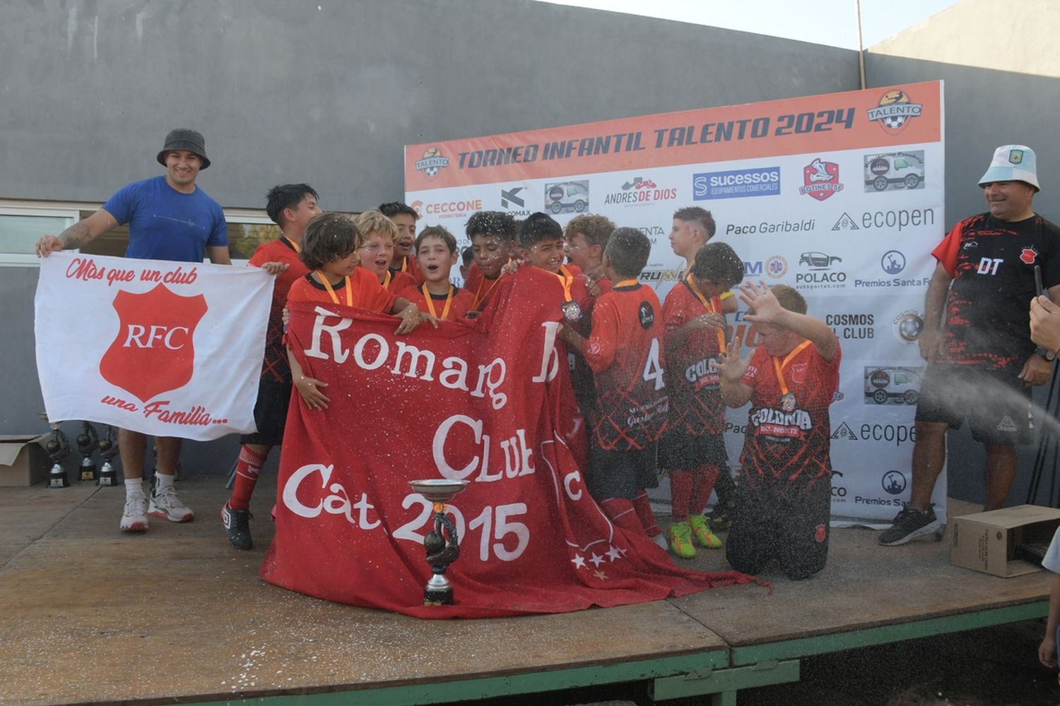 Romang FC fue campeón en la categoría 2015 en el Torneo Talento 2024