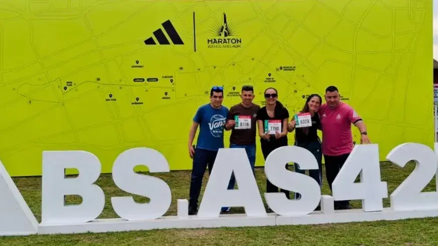 Atletas tresarroyenses completaron la Maratón Internacional de Buenos Aires