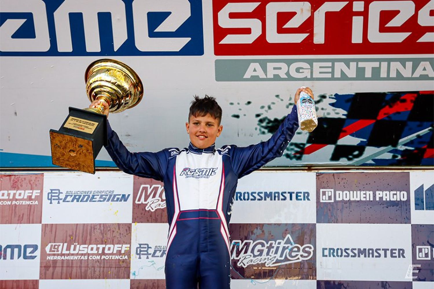 El rafaelino, Martín Bertolaccini, se corona Campeón en Buenos Aires